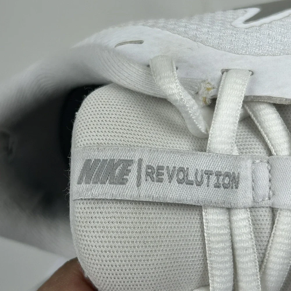 Nike Size 7.5 Revolution 5 White Running Shoes Sneakers WomensBQ3207-100‎